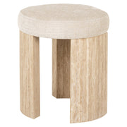 Poef & Voetenbank Gallice Beige
