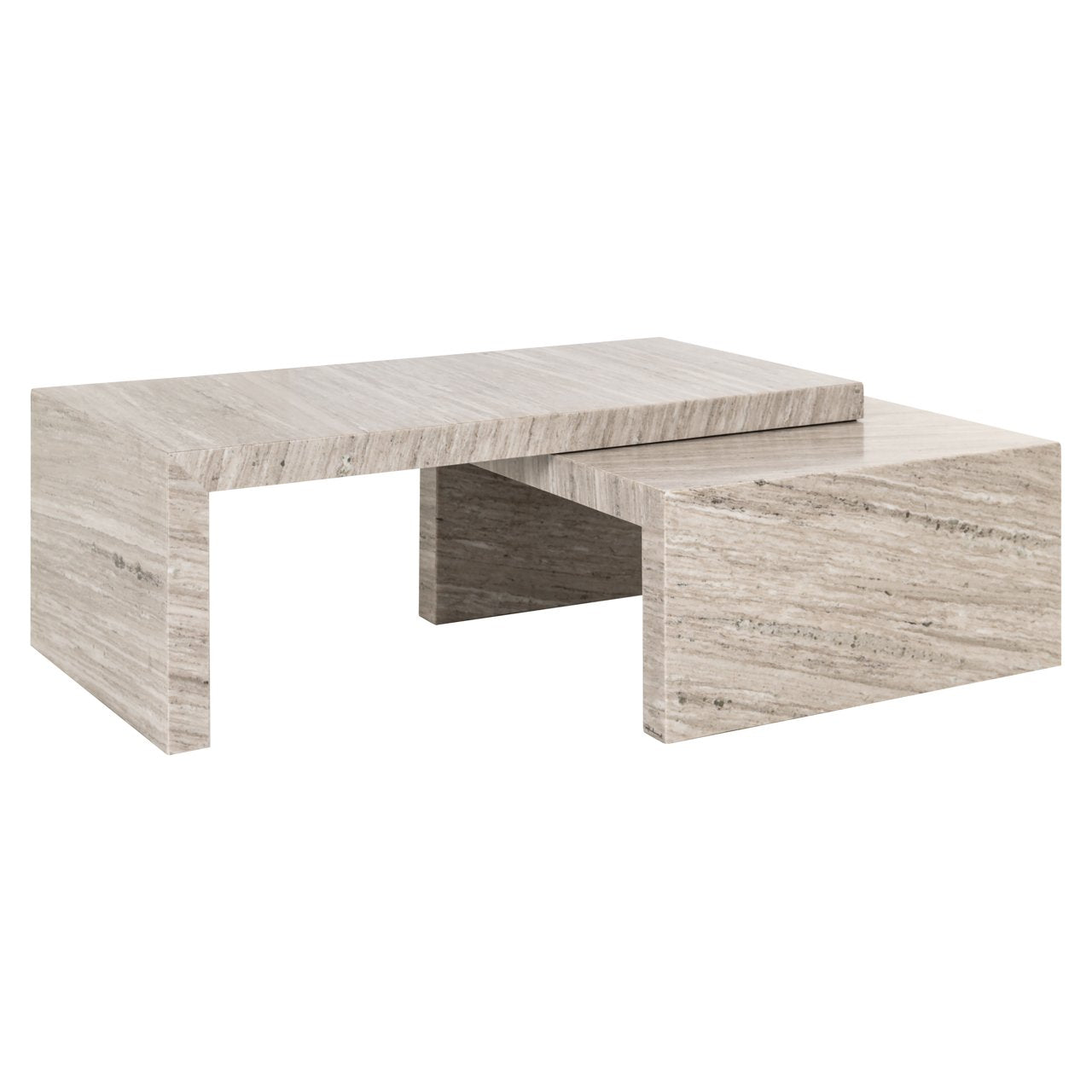 Salontafel Novaz Sand (set Of 2)