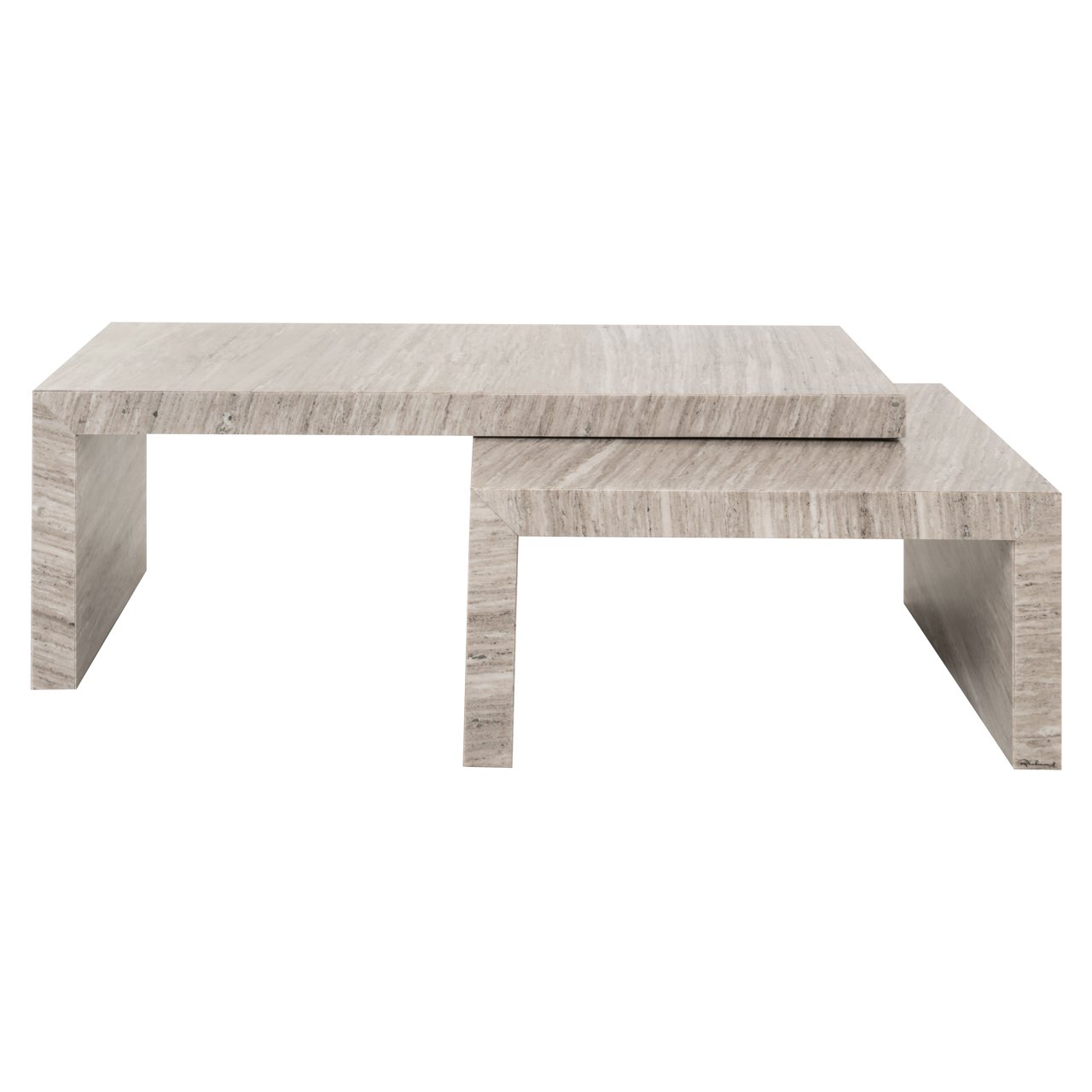 Salontafel Novaz Sand (set Of 2)