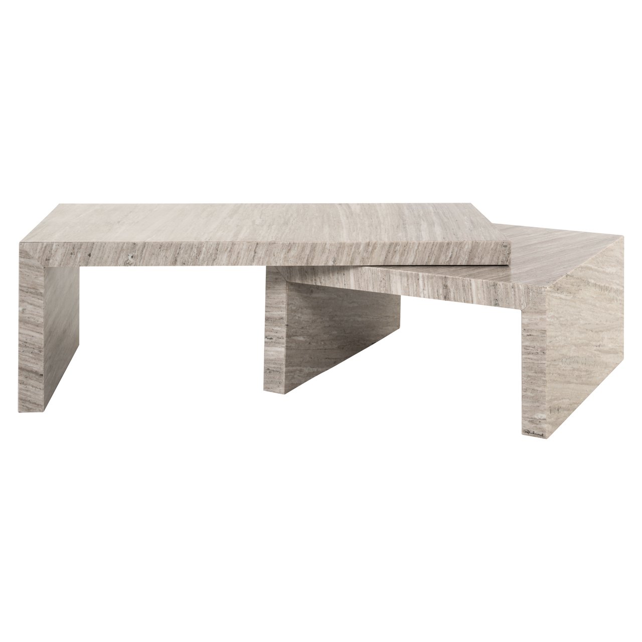 Salontafel Novaz Sand (set Of 2)