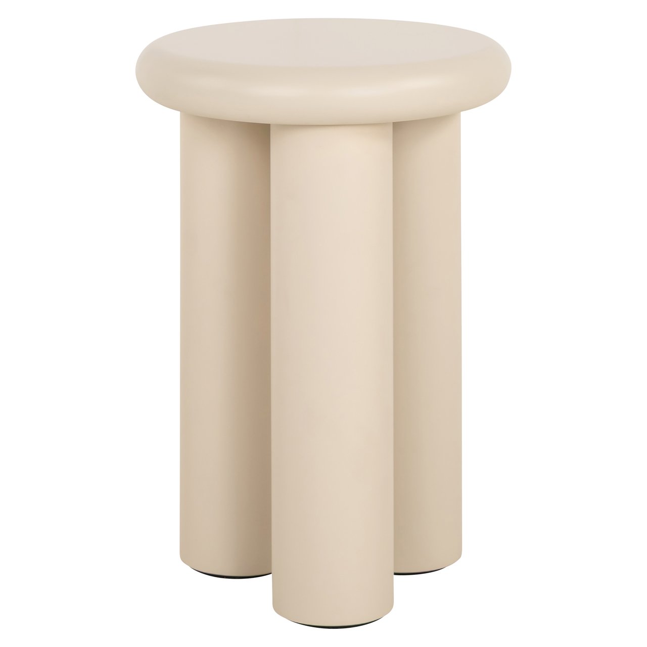 Bijzettafel Elbaz Beige 35ø
