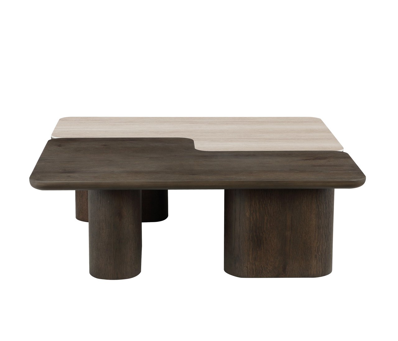Salontafel Nando Brown (set Of 2)