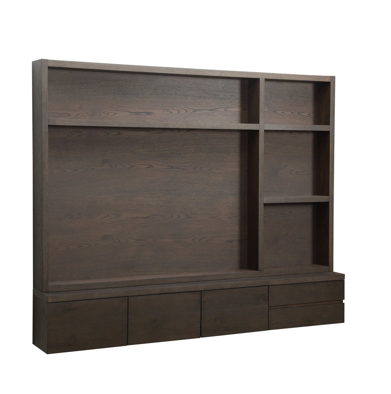 Tv-meubel Lachance Brown  3-doors 2-drawers