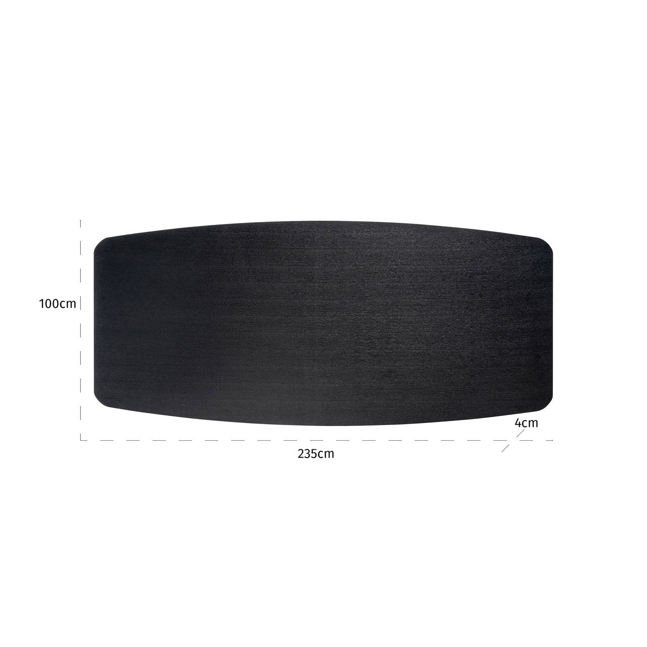 Dining Table Bonvoy Black 235