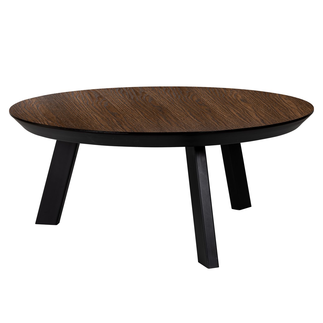 Coffee table Bonvoy brown Ø80
