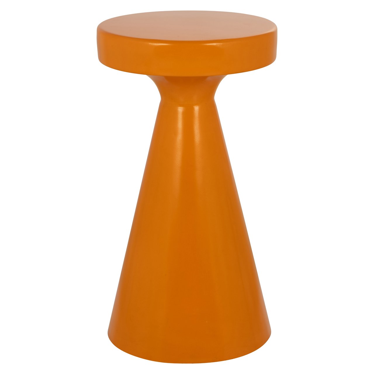 End table Kimble orange large 30Ø
