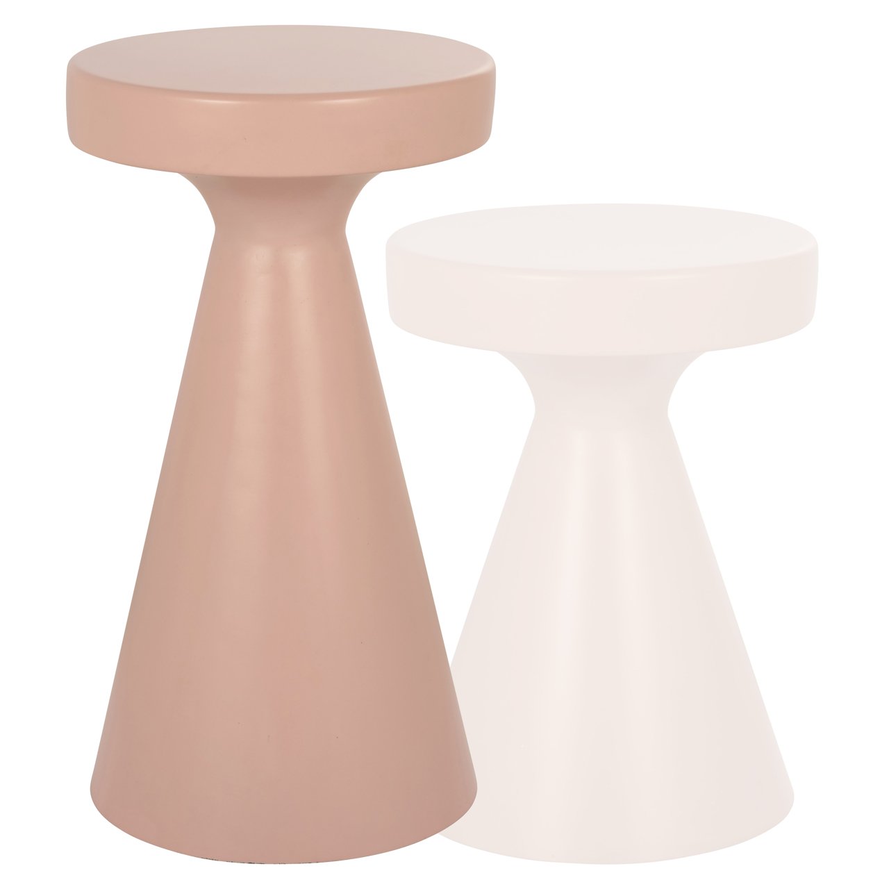 End table Kimble pink large 30Ø