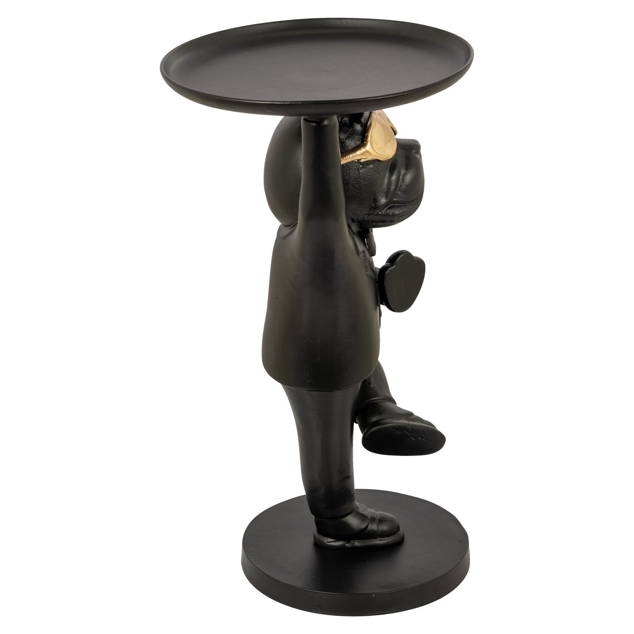 Bijzettafel Bullie Black/gold