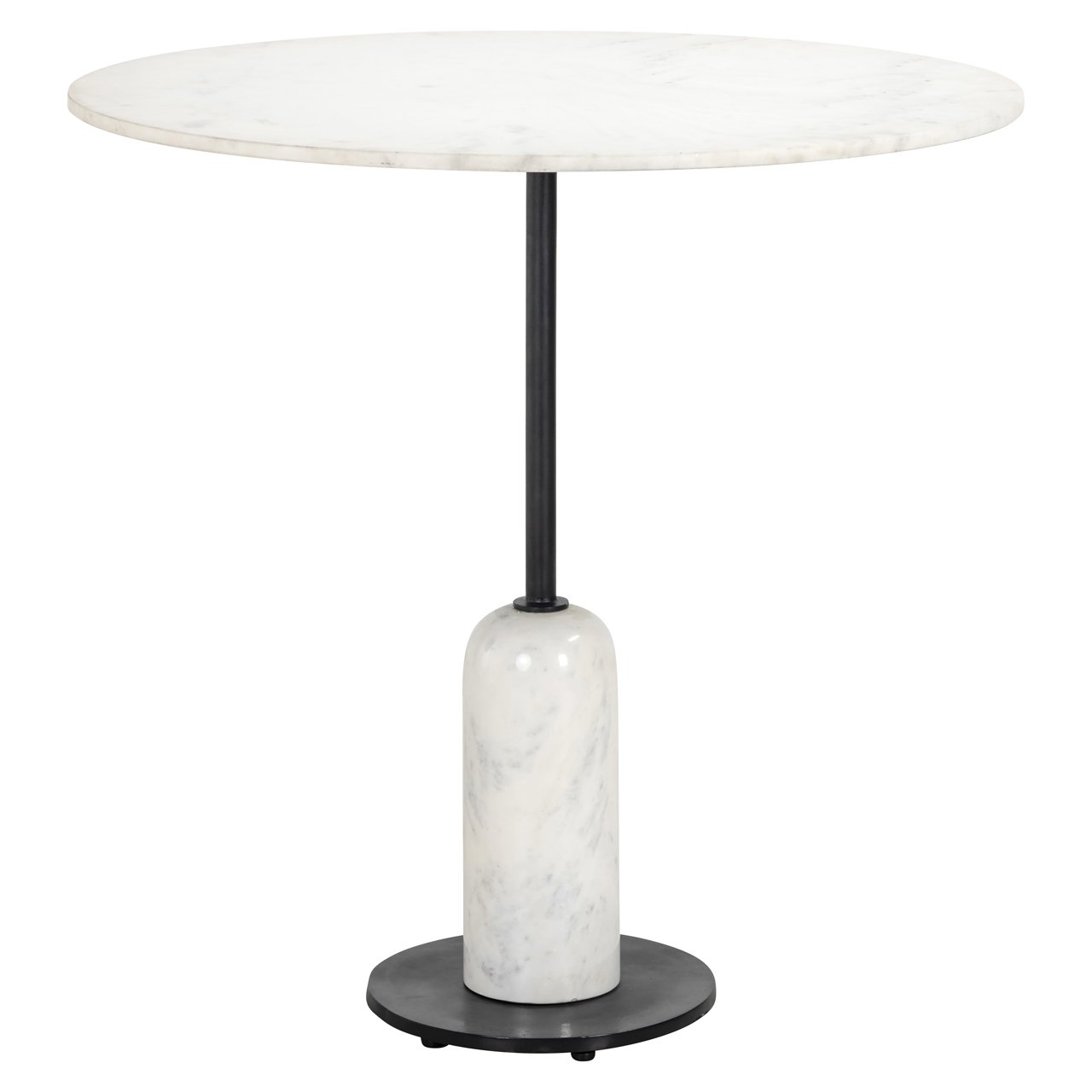Eettafel Jagger Black/white 76,5ø