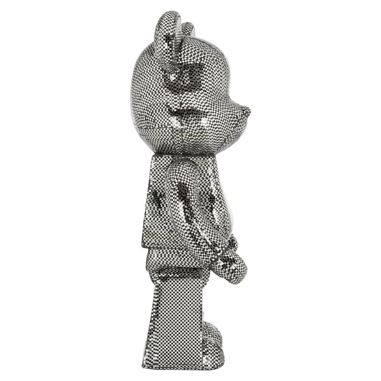 Decoratief Object Bear Silver Large