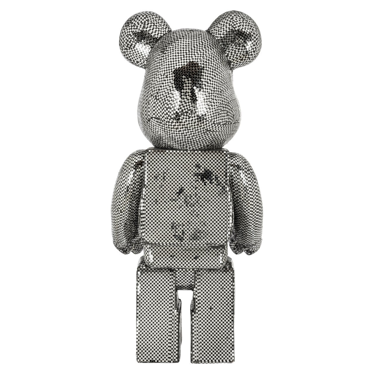 Decoratief Object Bear Silver Large