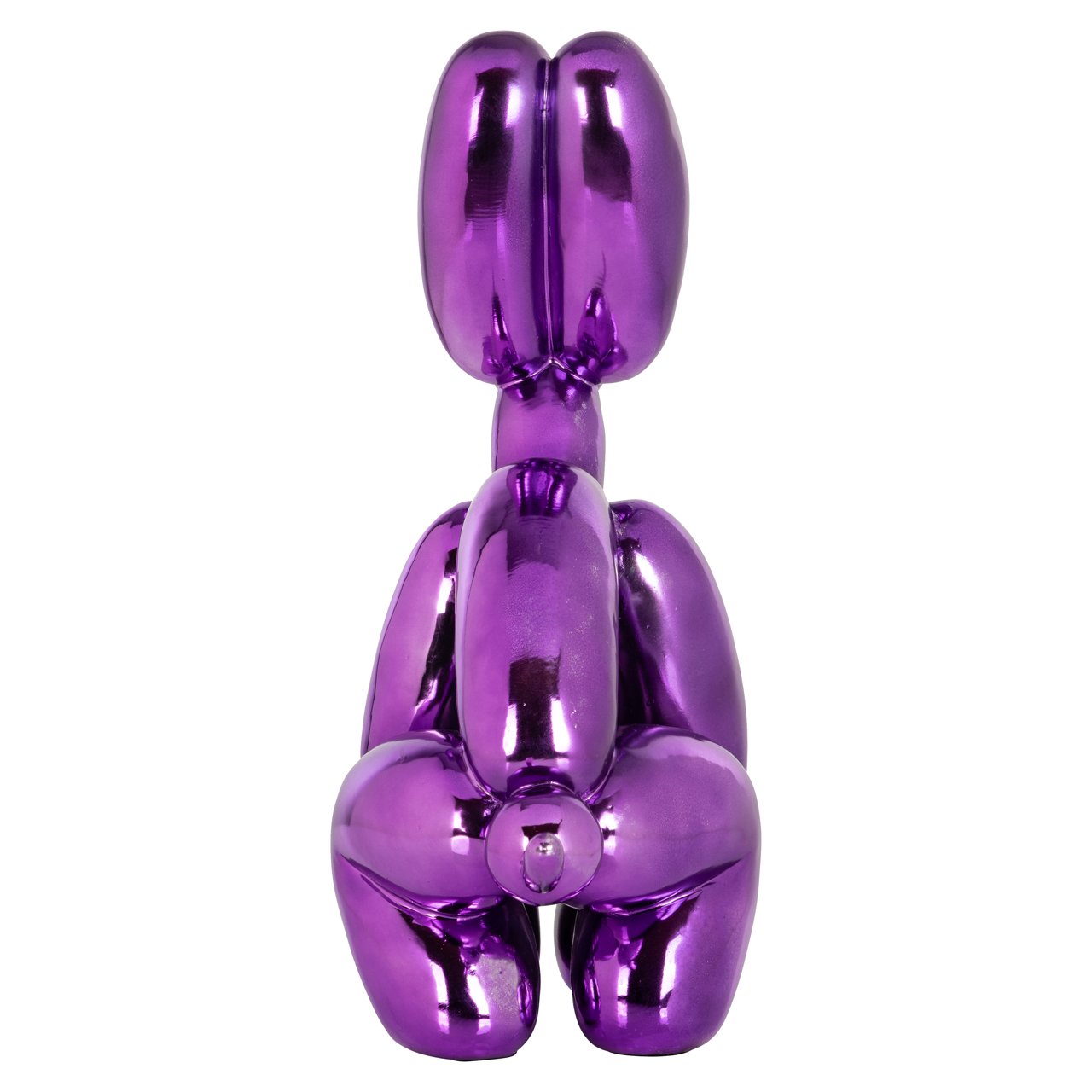 Decoratief Object Dog Purple