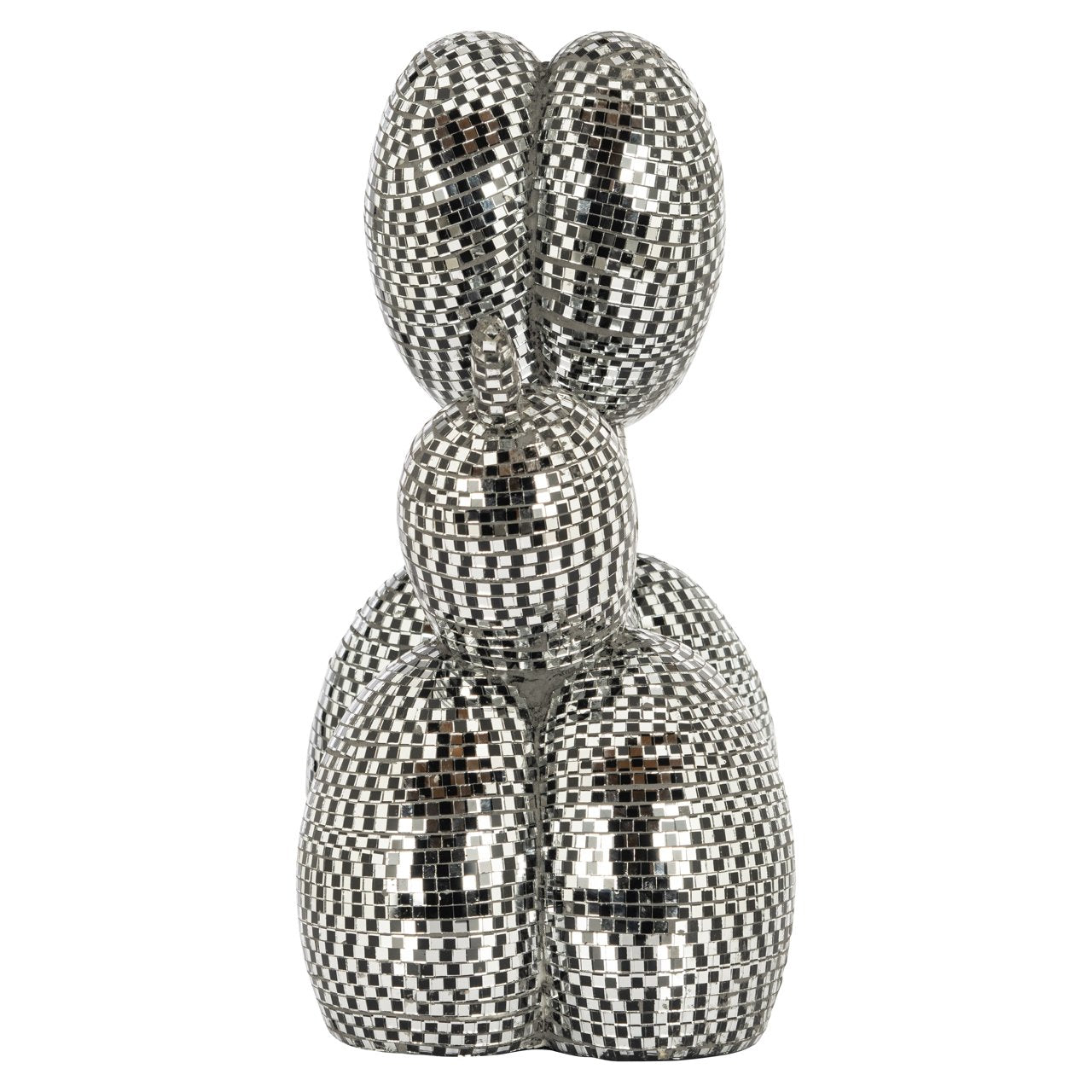 Decoratief Object Dog Silver Small