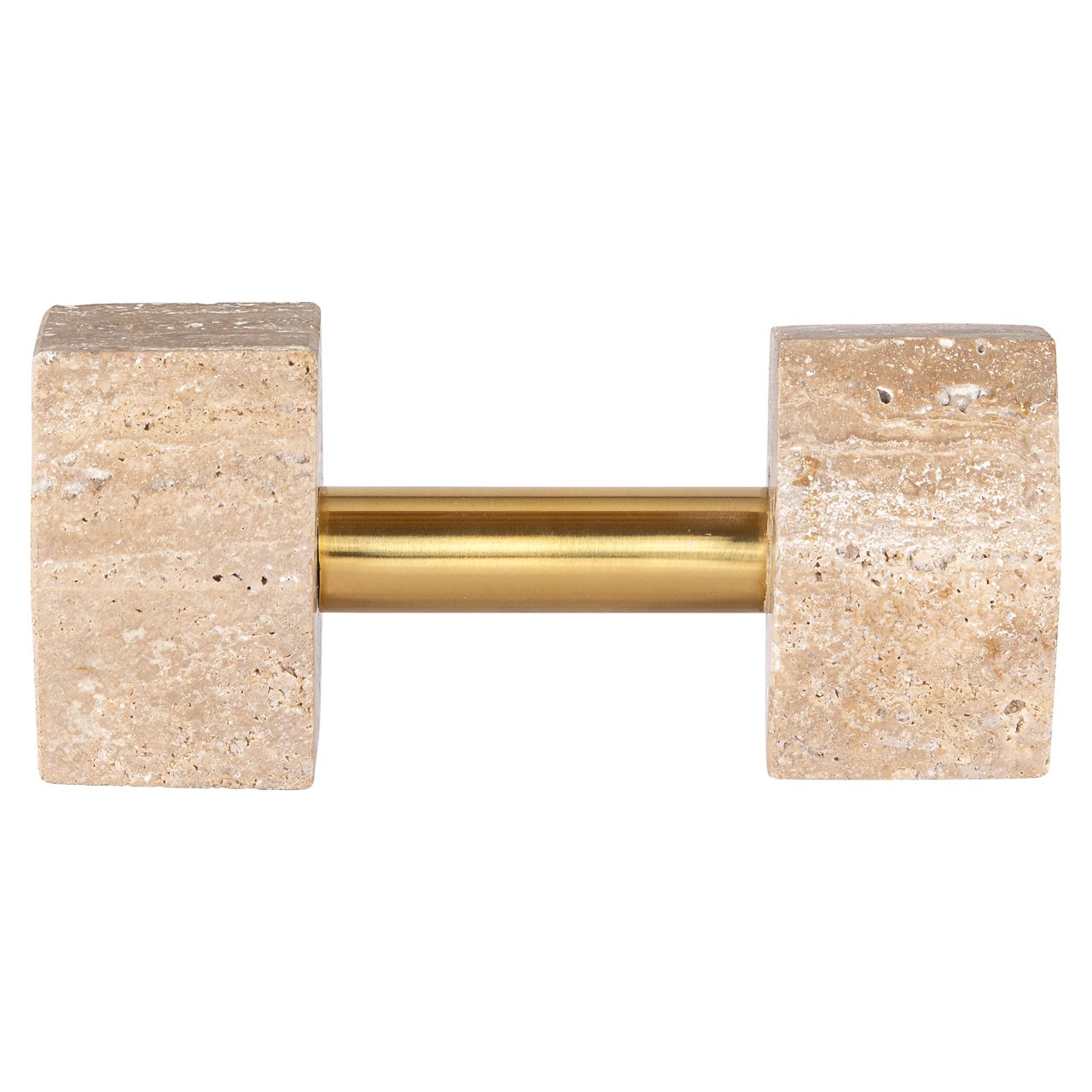 Decorative object Dumble beige