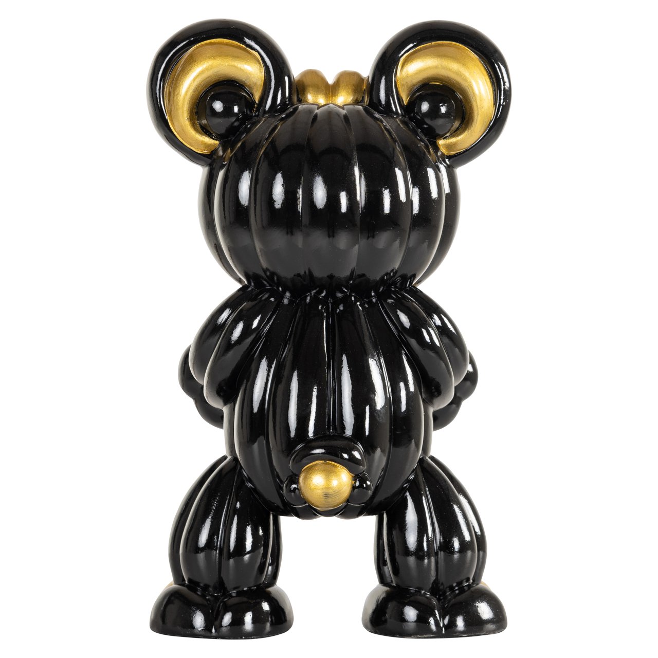 Decoratief Object Silly Black/gold