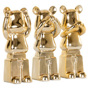Decoratief Object Berna Gold (set Of 3)