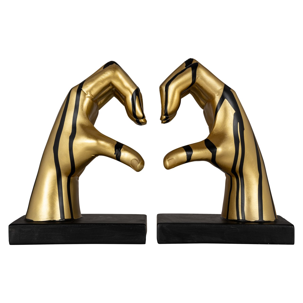 Boekenstandaard Love Black/gold