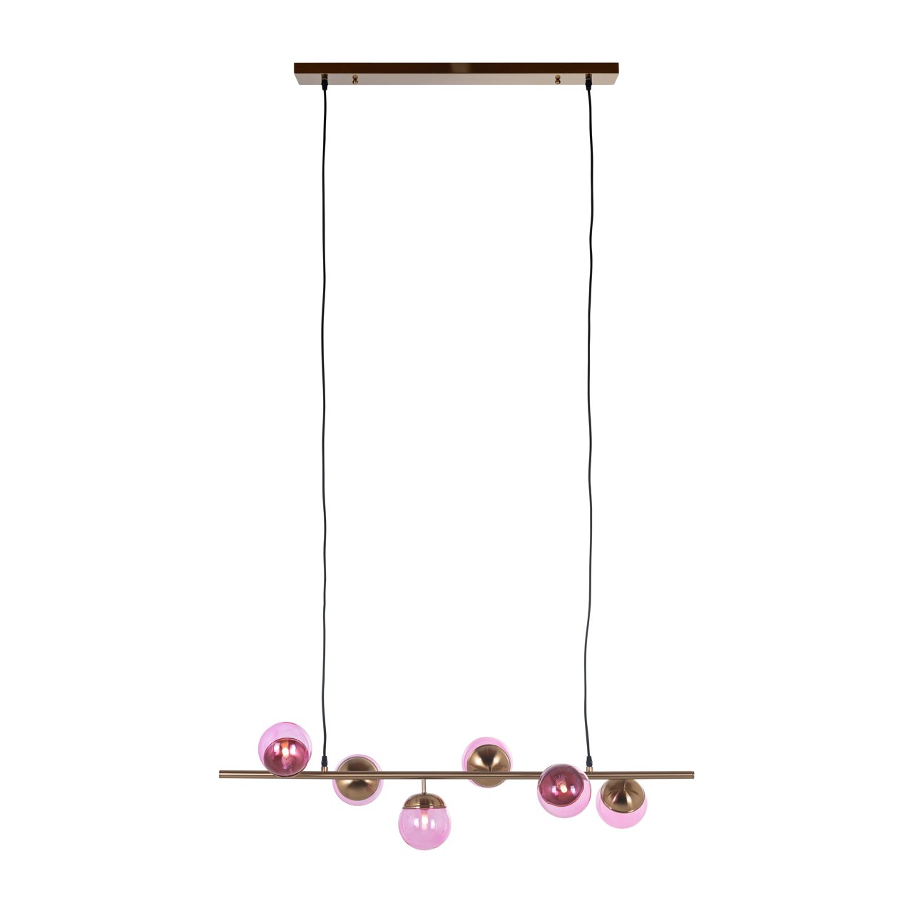 Chandelier Bente pink