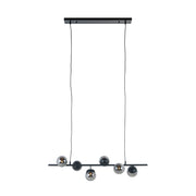 Chandelier Bente black smoked