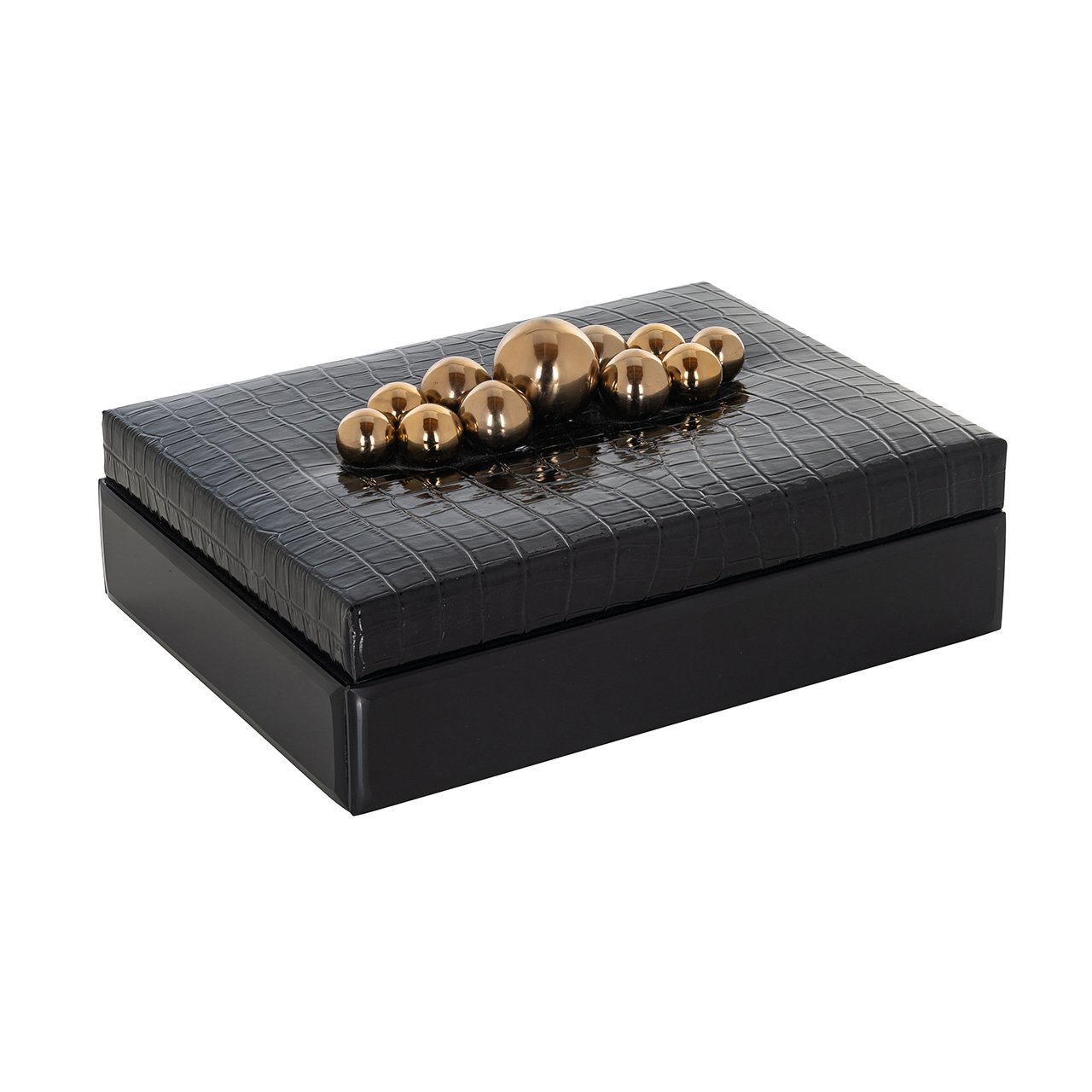 Storage box Nina black large