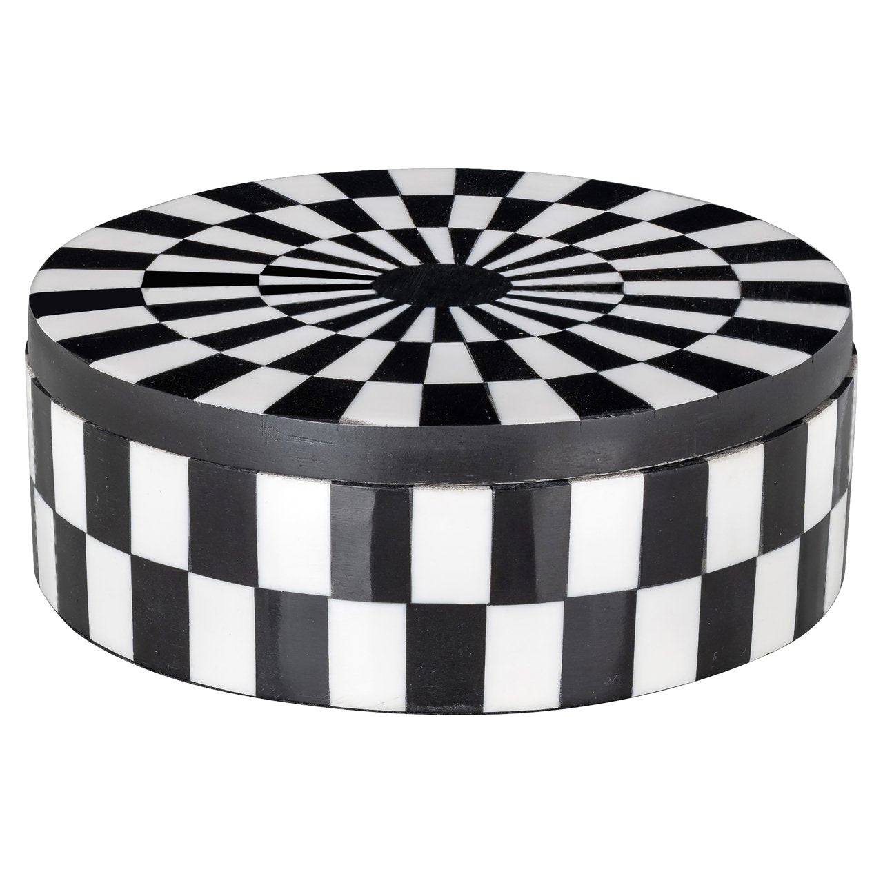 Opbergdoos Nore Black/white
