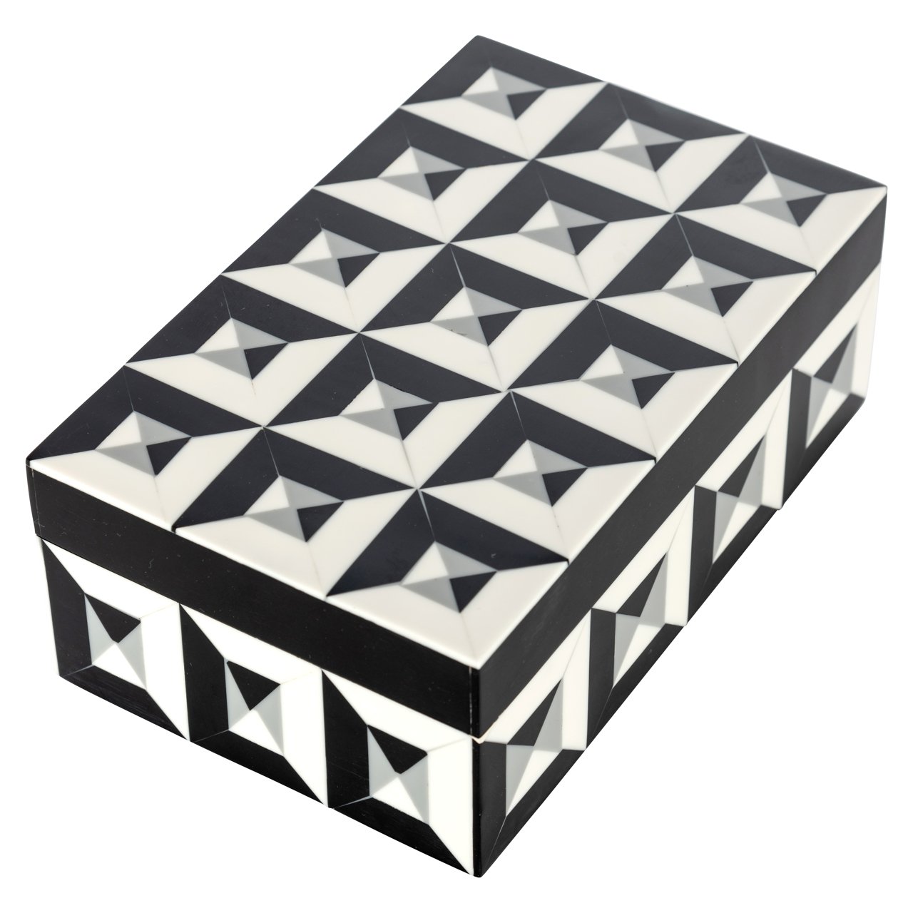Opbergdoos Licia Black/white