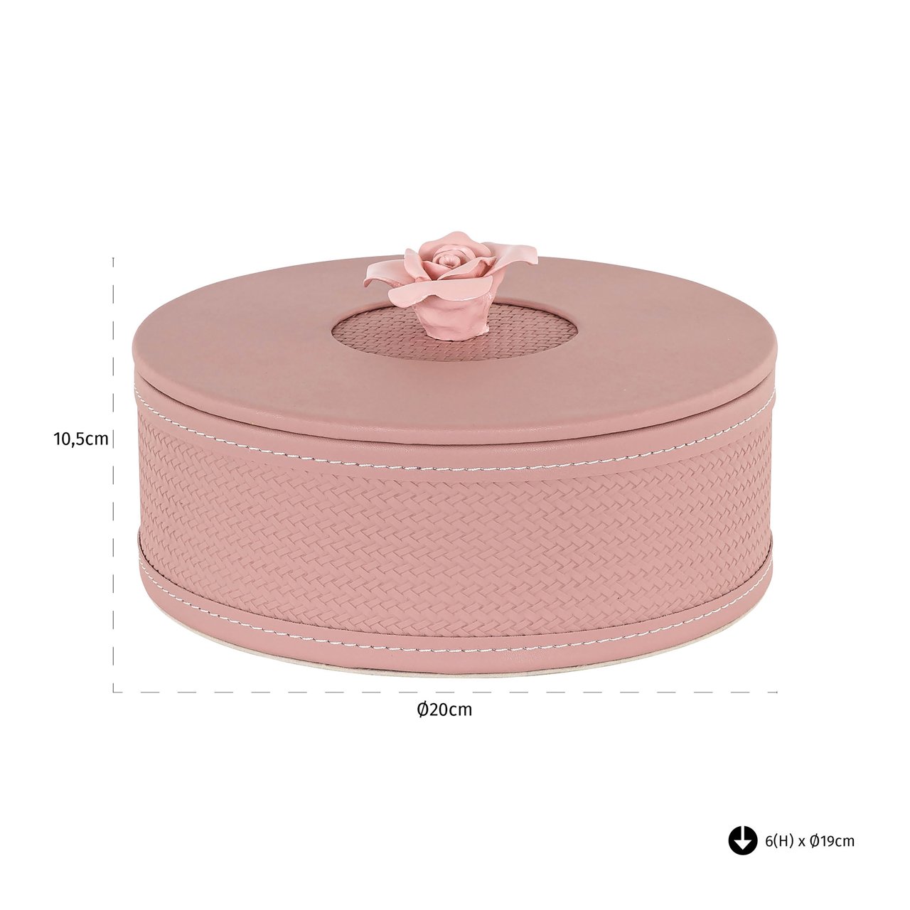 Opbergdoos Mary Pink Small