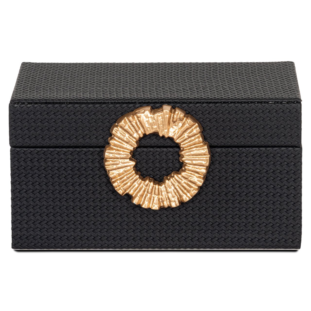 Opbergdoos Amal Black/gold Small