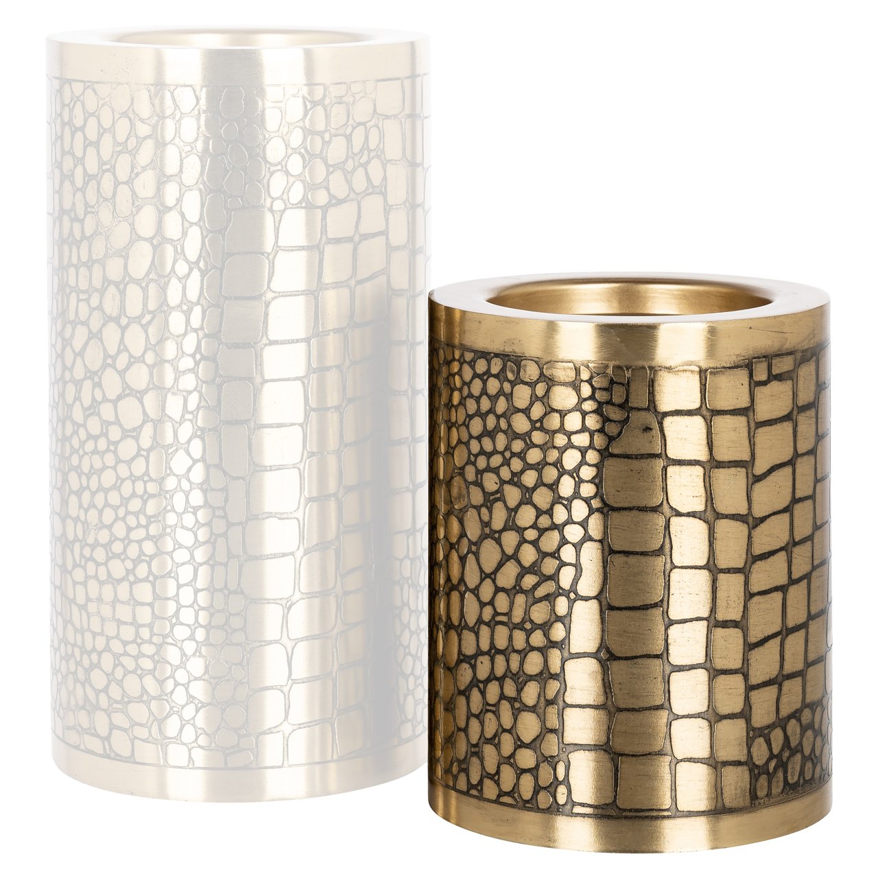 Candle holder Elyn gold small