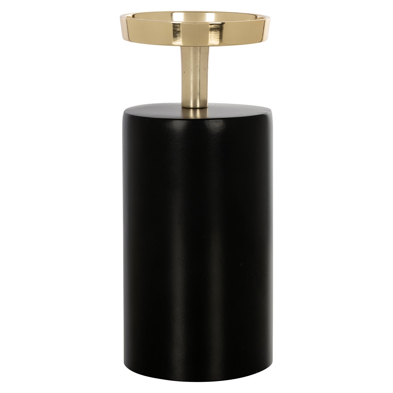 Kandelaar Caya Black/gold Large