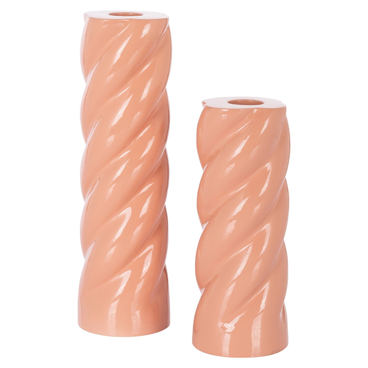 Candle holder Suzy pink small