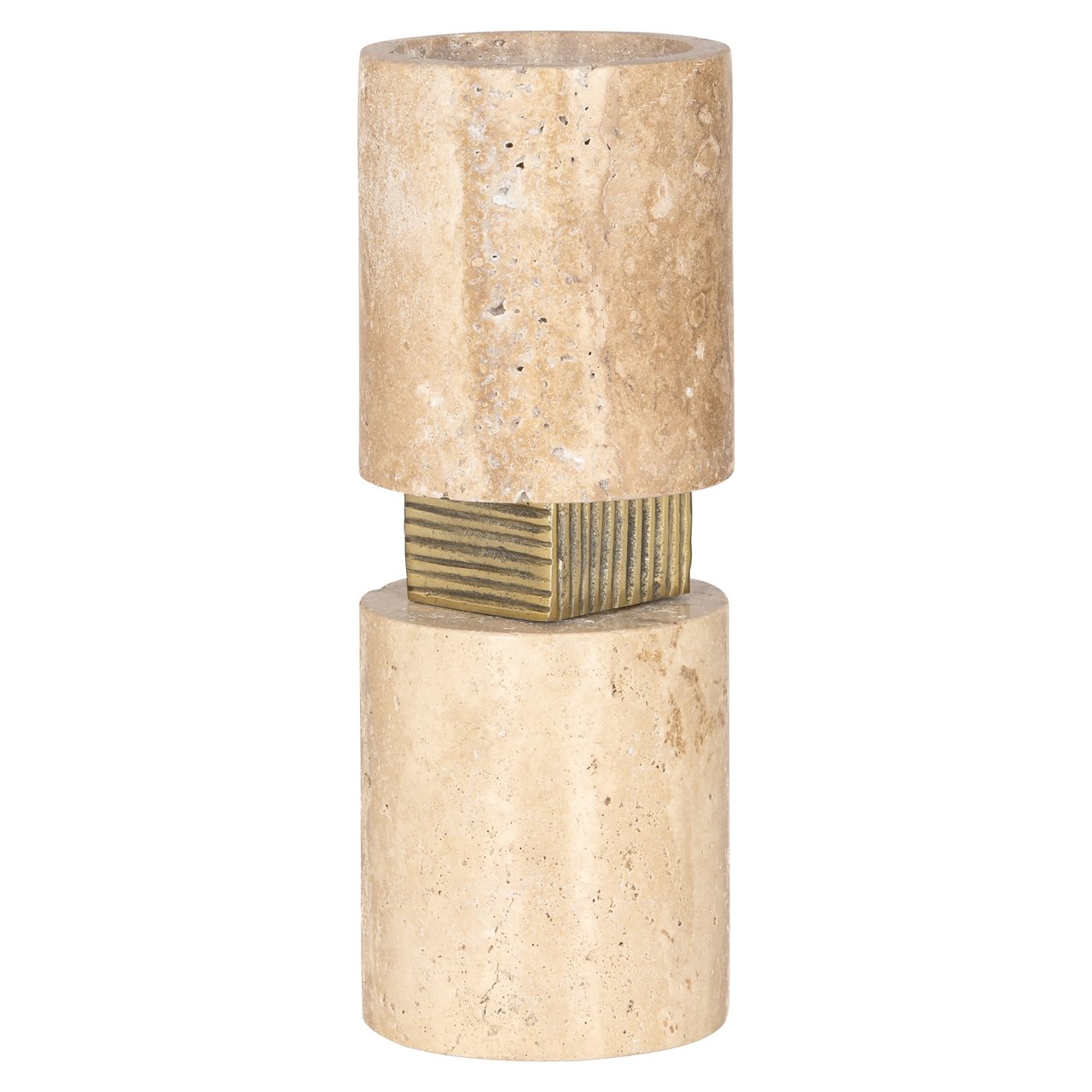 Candle holder Boaz beige large