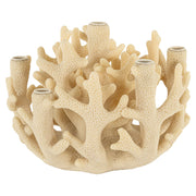 Candle holder Clarice white