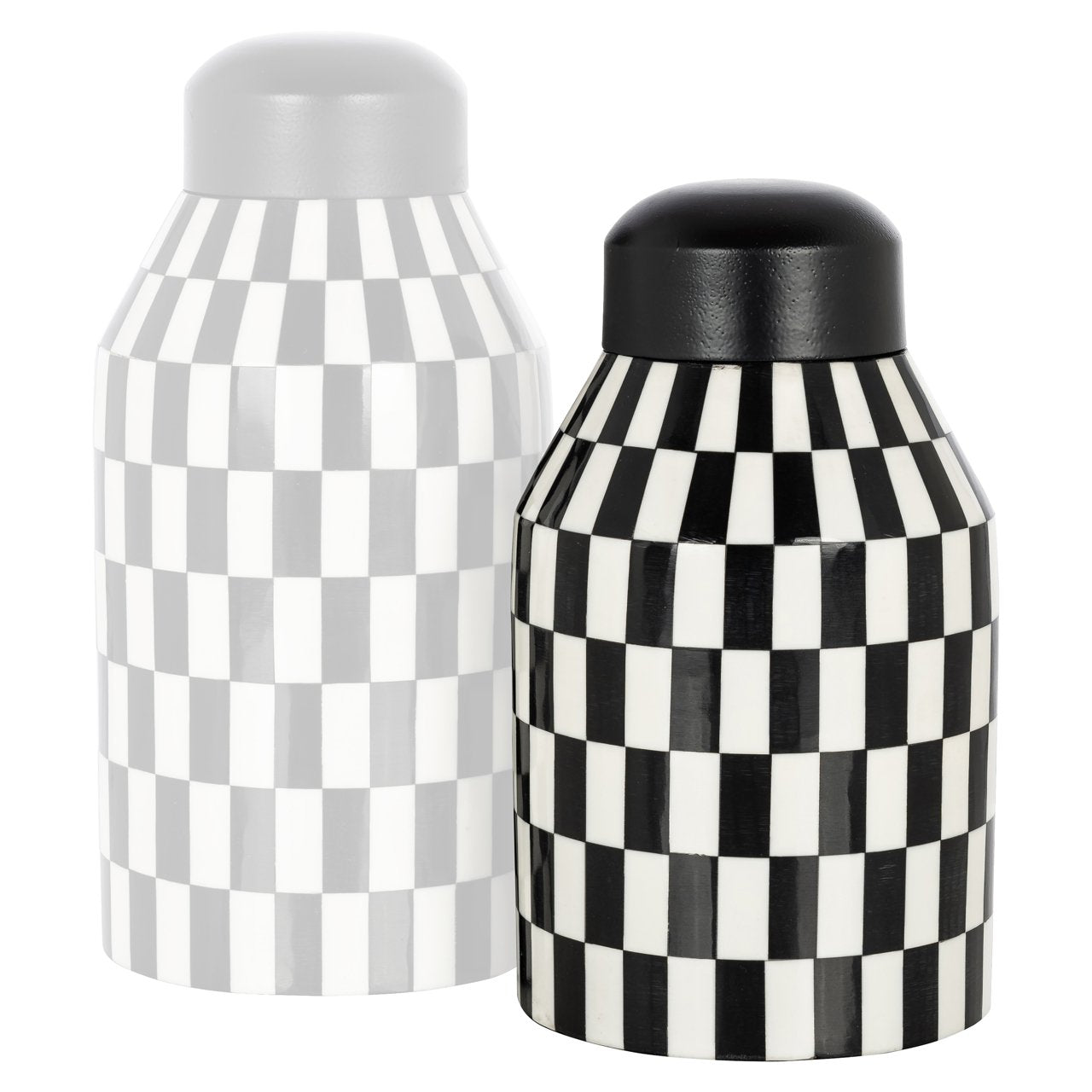 Opbergdoos Malou Black/white Small