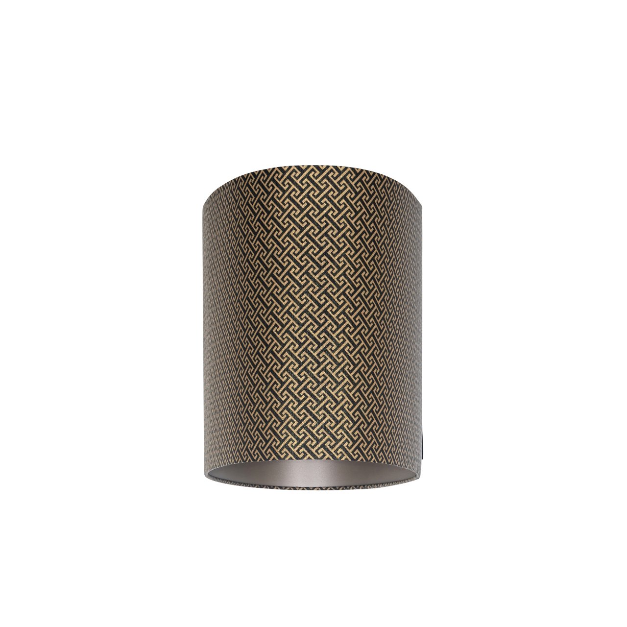 Lampshade Geo black oval