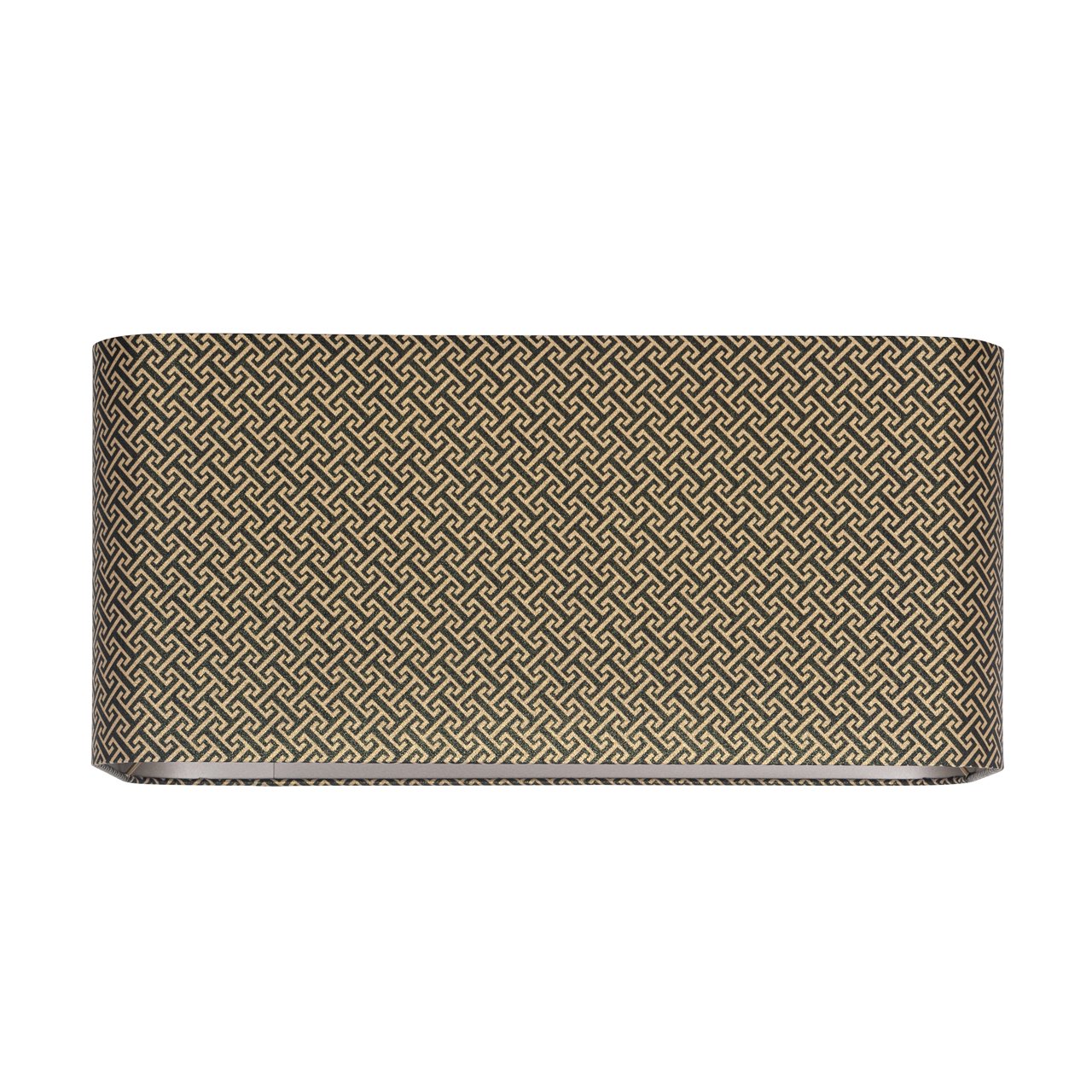 Lampenkap Geo Black Rectangular