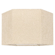 Lampshade Miley beige hexagonal
