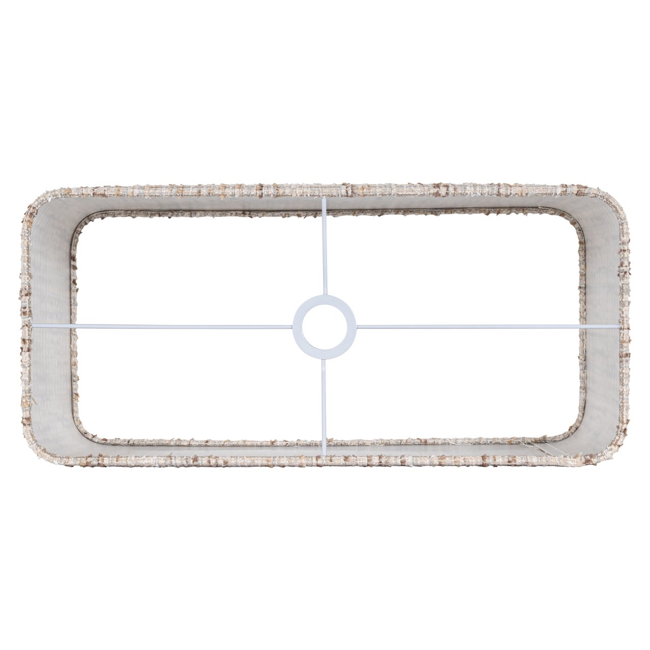 Lampenkap Filou Cream Coco Rectangle Large