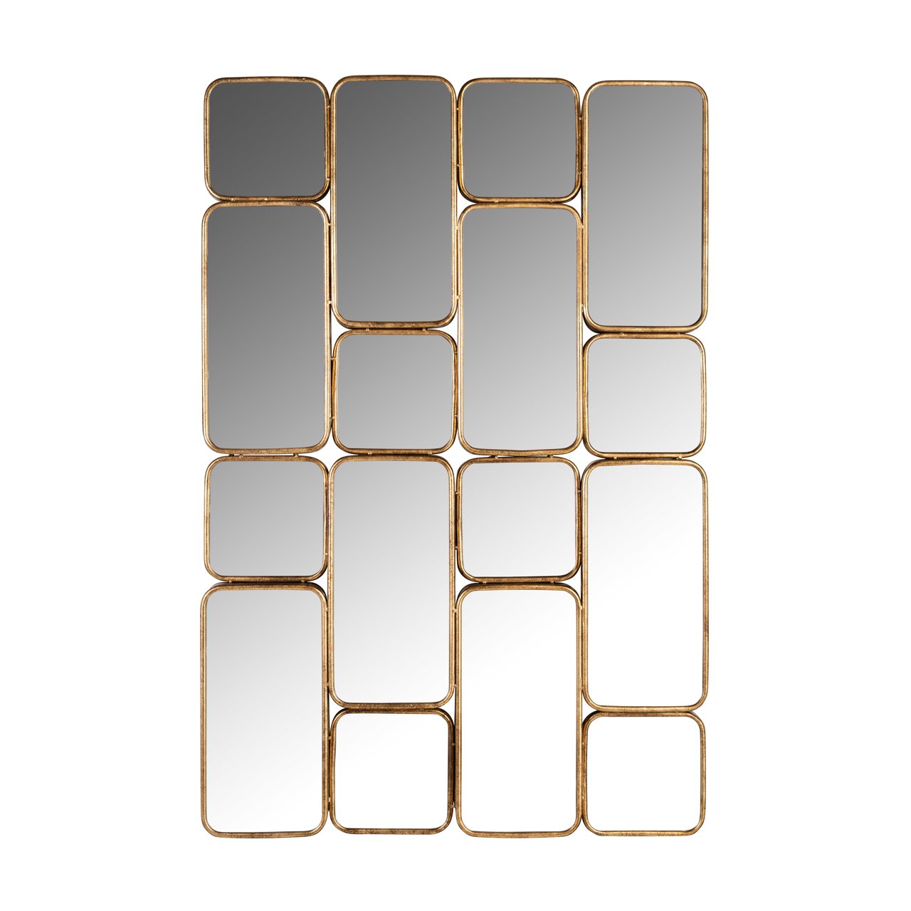 Spiegel Birche Gold