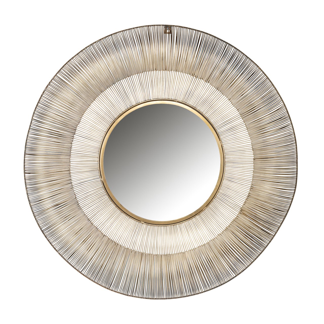 Mirror Aliza brushed gold 101Ø