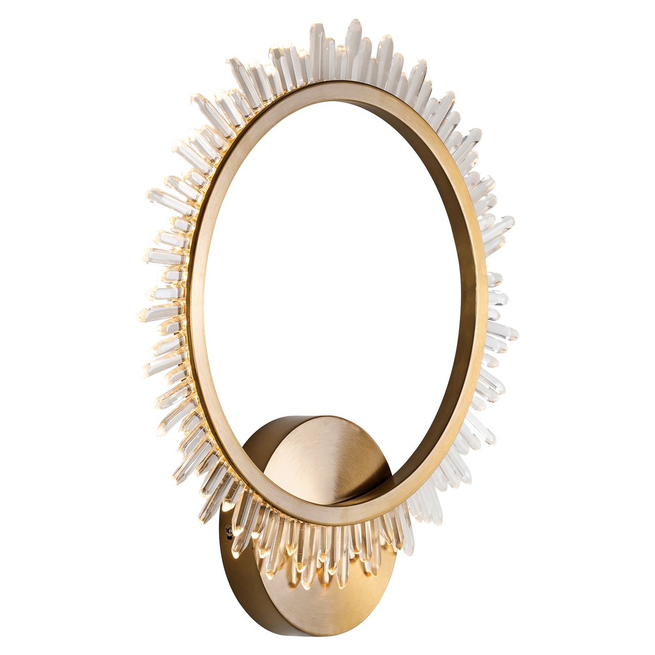 Wandlamp Beau Brushed Gold