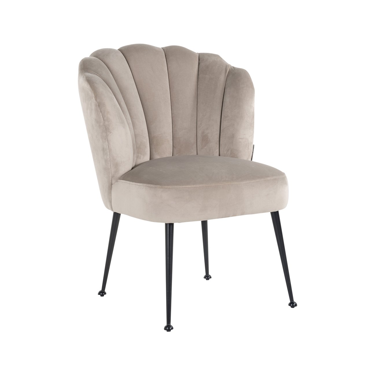 Eetkamerstoel Pippa khaki velvet