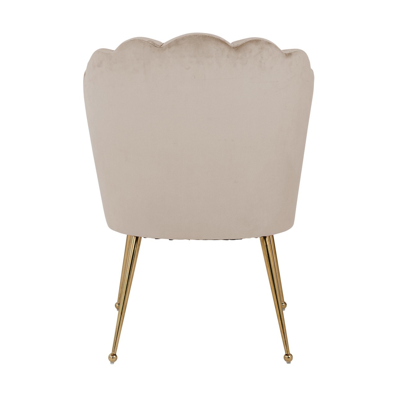 Eetkamerstoel Pippa Khaki Velvet