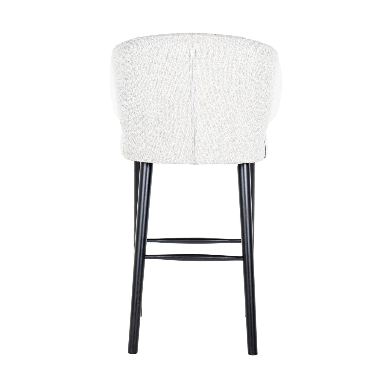 Barstoel Indigo White Bouclé