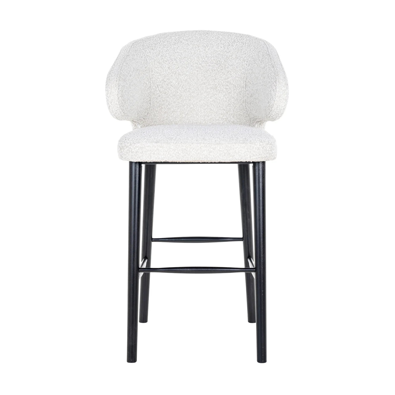 Barstoel Indigo White Bouclé