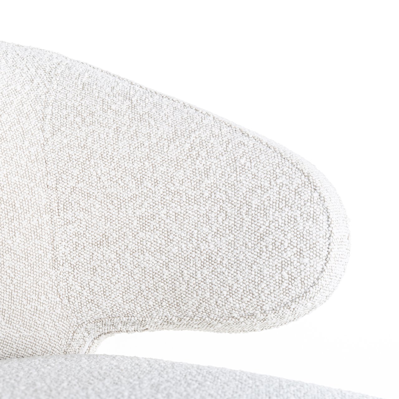Barstoel Indigo White Bouclé