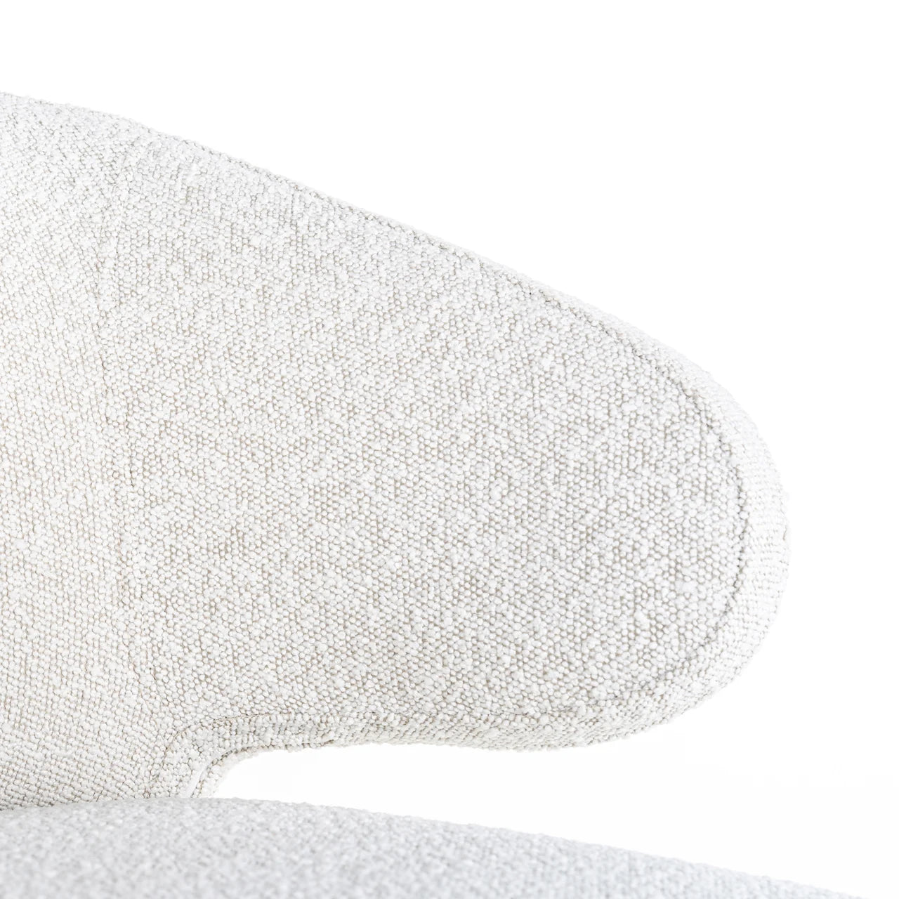 Barstoel Indigo White Bouclé