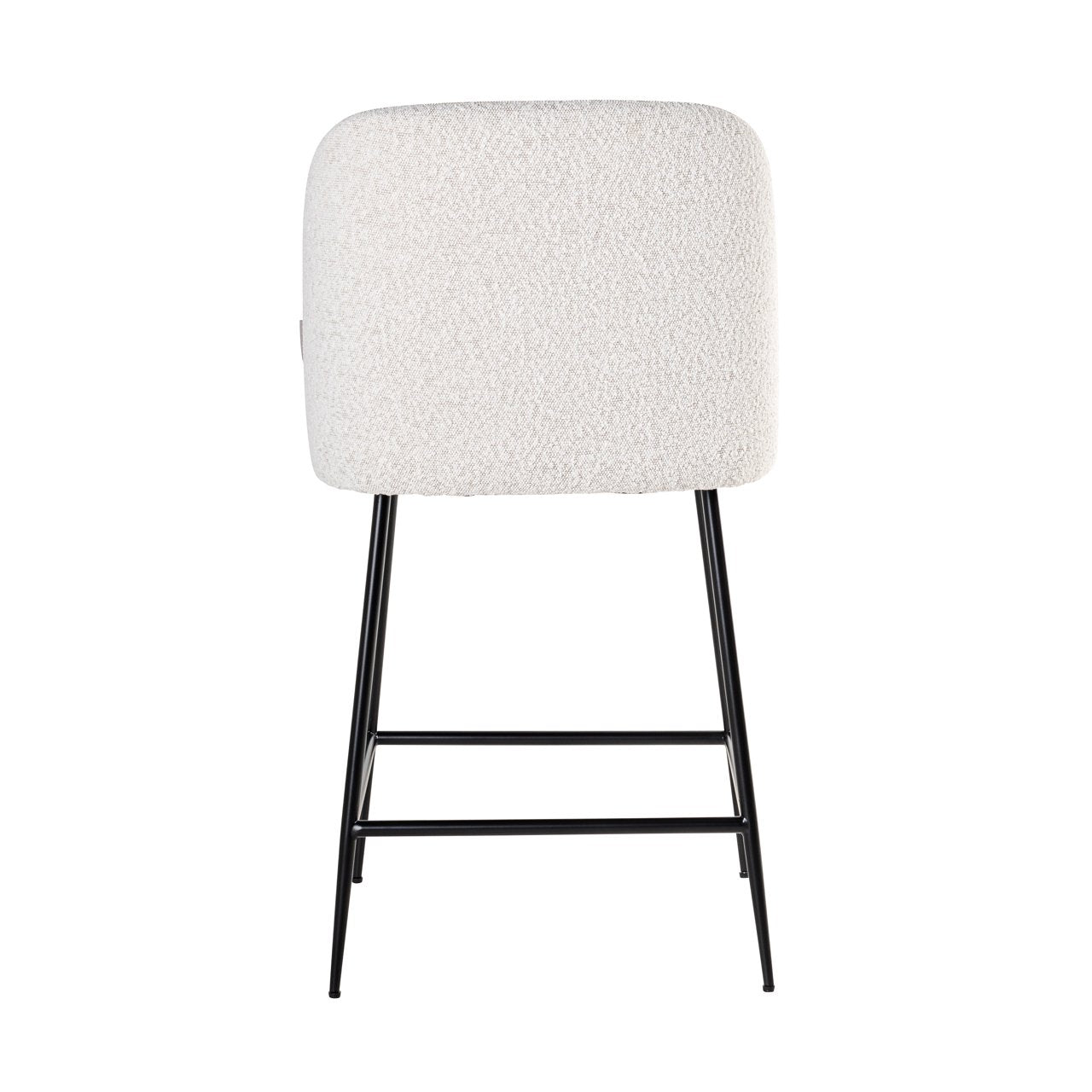 Counterstoel Pullitzer White Bouclé