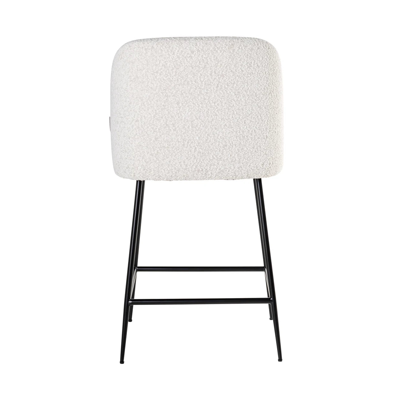 Counterstoel Pullitzer White Bouclé