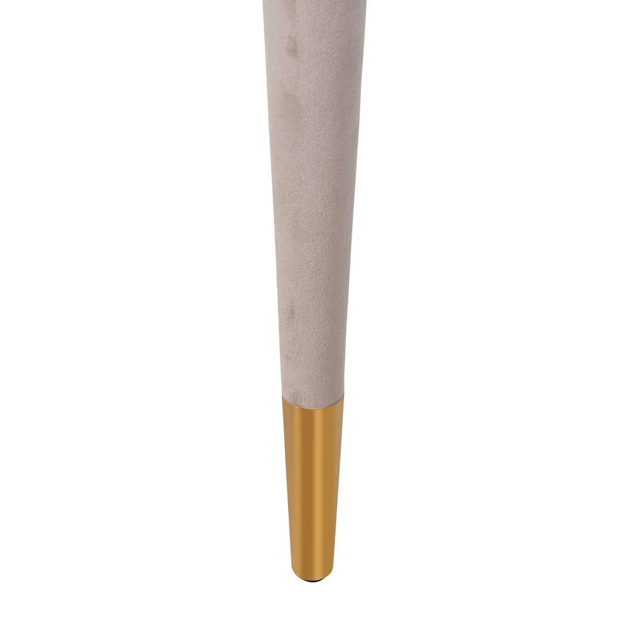 Eetkamerstoel Gia Khaki Velvet Fire Retardant